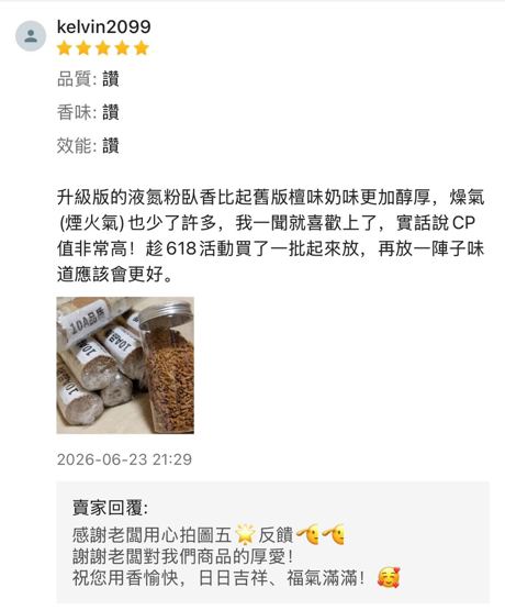 香友好評